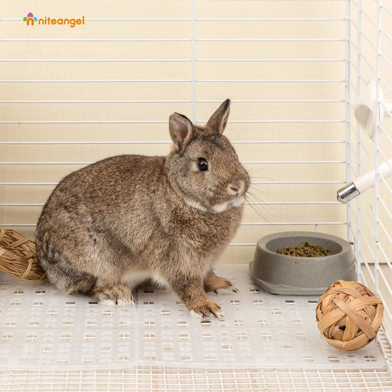 Niteangel 2pcs Rabbit Cage Mat: Durable Foot Resting Pads for Bunny Guinea Pigs Chinchillas Cats Dog and Othe Small pet - Image 4